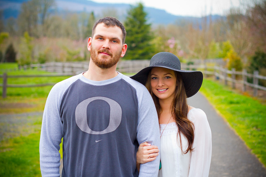 Oregon Engagement Pictures | Magnolia Park Springfield | Katie & Chad