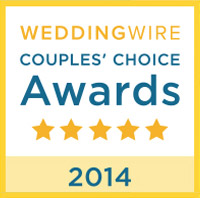 Wedding Wire Couple’s Choice Awards 2014 Winner